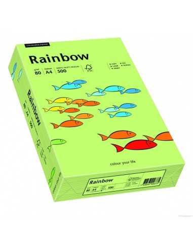 Bastelpapier Hellgrün DIN A4 (210 x 297 mm) 160 g/m² Rainbow Farbe R74 - 250 Stück