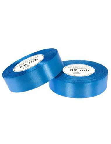 Satinbänder Blau 6 mm x 32 m WS8105