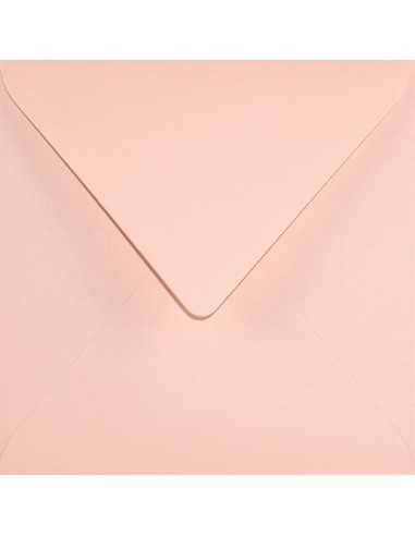 Briefumschläge Hellrosa quadratisch (153 x 153 mm) 90 g/m² Burano Rosa nassklebend