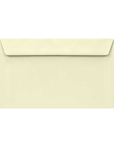 Farbige Briefumschläge Ecru DIN K2 (120 x 195 mm) 100 g/m² Lessebo Ivory nassklebend