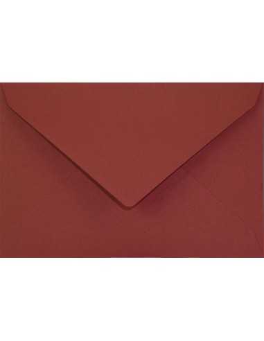 Farbige Briefumschläge Bordeaux DIN C7 (80 x 120 mm) 115 g/m² Sirio Color Cherry nassklebend