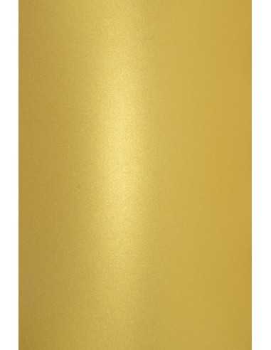 Bastelpapier Perlmutt-Gold DIN B1+ (720 x 1000 mm) 120 g/m² Aster Metallic Cherish