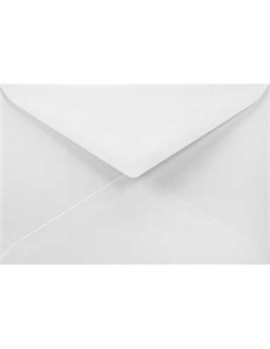 Strukturierte Briefumschläge Weiß DIN B6 (120 x 180 mm) 120 g/m² Acquerello Bianco nassklebend
