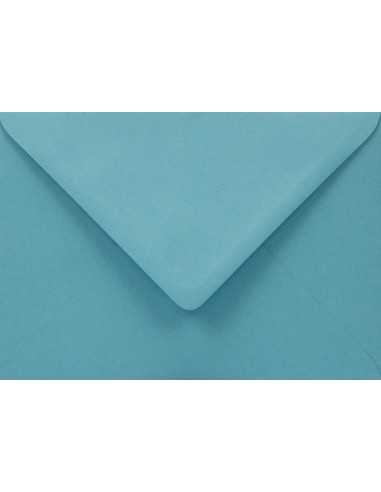 Ökologische Briefumschläge Blau DIN B6 (125 x 175 mm) 110 g/m² Woodstock Azzurro nassklebend