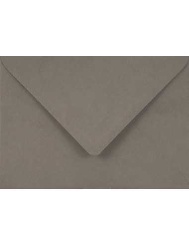 Farbige Briefumschläge Grau DIN B6 (125 x 175 mm) 115 g/m² Sirio Color Pietra nassklebend