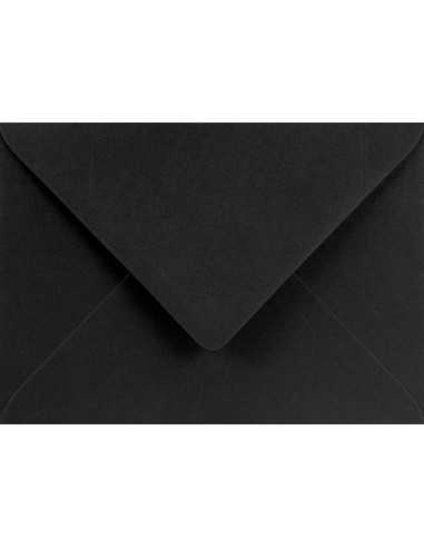 Farbige Briefumschläge Schwarz DIN B6 (125 x 175 mm) 120 g/m² Burano Nero nassklebend