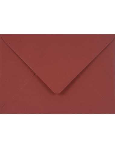 Farbige Briefumschläge Bordeux DIN B6 (125 x 175 mm) 90 g/m² Burano Bordeux nassklebend