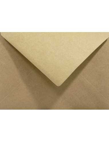 Ökologische Briefumschläge Braun DIN C5 (162 x 229 mm) 100 g/m² EKO Kraft nassklebend