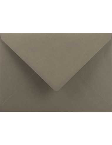 Farbige Briefumschläge Grau DIN C5 (162 x 229 mm) 115 g/m² Sirio Color Pietra nassklebend