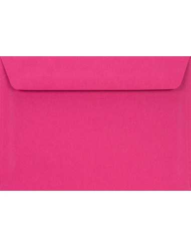 Farbige Briefumschläge Dunkelrosa DIN C6 (114 x 162 mm) 90 g/m² Burano Rosa Shocking haftklebend