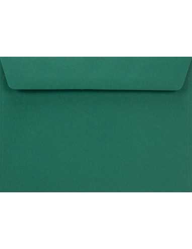 Farbige Briefumschläge Dunkelgrün DIN C6 (114 x 162 mm) 90 g/m² Burano English Green haftklebend