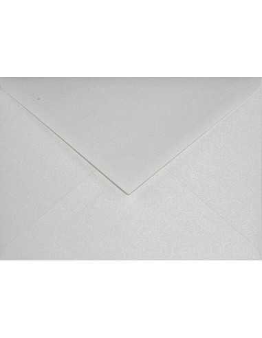 Briefumschläge Perlmutt-Weiß DIN C6 (114 x 162 mm) 110 g/m² Sirio Pearl Merida White nassklebend