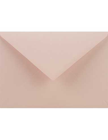 Farbige Briefumschläge Blassrosa DIN C6 (114 x 162 mm) 115 g/m² Sirio Color Nude nassklebend