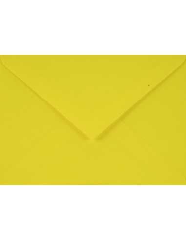 Farbige Briefumschläge Gelb DIN C6 (114 x 162 mm) 115 g/m² Sirio Color Limone nassklebend
