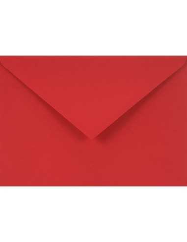 Farbige Briefumschläge Rot DIN C6 (114 x 162 mm) 115 g/m² Sirio Color Lampone nassklebend