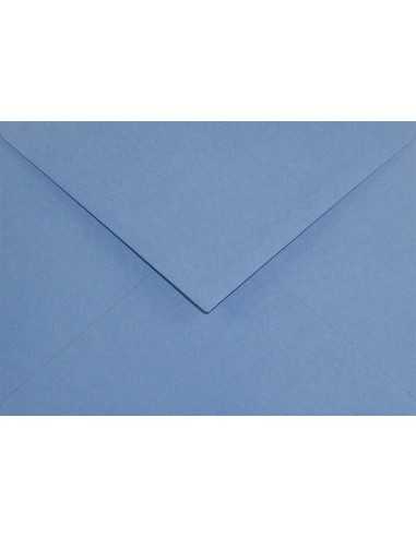 Ökologische Briefumschläge Blau DIN C6 (114 x 162 mm) 120 g/m² Keaykolour Azure nassklebend