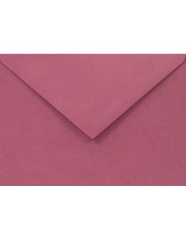 Ökologische Briefumschläge Dunkelrosa DIN C6 (114 x 162 mm) 140 g/m² Woodstock Malva nassklebend