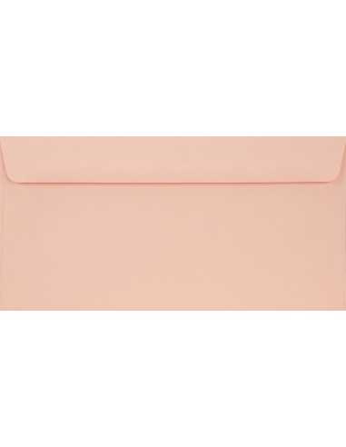 Farbige Briefumschläge Hellrosa DIN lang (110 x 220 mm) 90 g/m² Burano Rosa haftklebend
