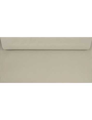 Farbige Briefumschläge Grau DIN lang (110 x 220 mm) 90 g/m² Burano Pietra haftklebend