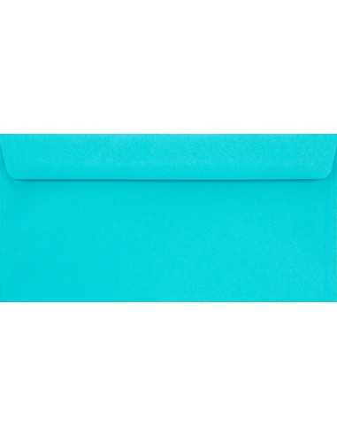 Farbige Briefumschläge Blau DIN lang (110 x 220 mm) 90 g/m² Burano Azzurro Reale haftklebend