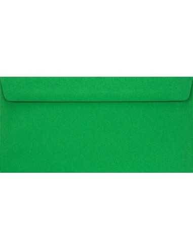 Farbige Briefumschläge Grün DIN lang (110 x 220 mm) 90 g/m² Burano Verde Bandiera haftklebend