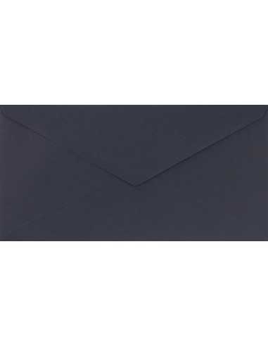 Farbige Briefumschläge Dunkelblau DIN lang (110 x 220 mm) 115 g/m² Sirio Color Dark Blue nassklebend