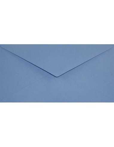 Ökologische Briefumschläge Blau DIN lang (110 x 220 mm) 120 g/m² Keaykolour Azure nassklebend