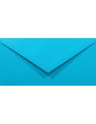 Farbige Briefumschläge Blau DIN lang (110 x 220 mm) 80 g/m² Rainbow Farbe R88 nassklebend