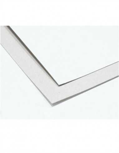 Bastelkarton mit weißem Boden DIN A4 (210 x 297 mm) 230 g/m² - 100 Stück