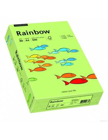 Bastelpapier Hellgrün DIN A4 (210 x 297 mm) 80 g/m² Rainbow Farbe R74 - 500 Stück