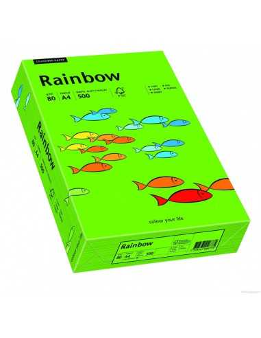 Bastelpapier Dunkelgrün DIN A4 (210 x 297 mm) 80 g/m² Rainbow Farbe R78 - 500 Stück