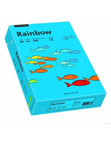 Bastelpapier Dunkelblau DIN A4 (210 x 297 mm) 80 g/m² Rainbow Farbe R88 - 500 Stück