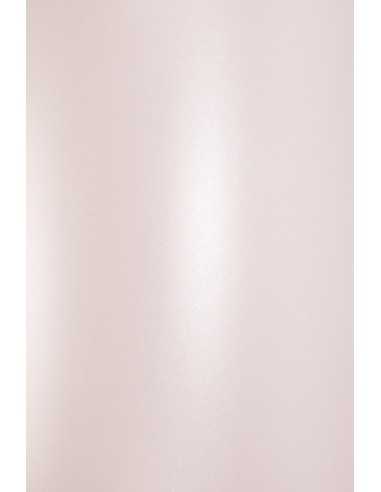 Bastelpapier Perlmutt-Rosa DIN A4 (210 x 297 mm) 120 g/m² Aster Metallic Candy Pink - 10 Stück