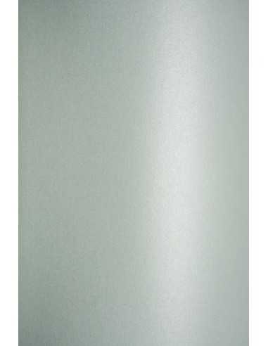 Bastelpapier Perlmutt-Blaugrün DIN A4 (210 x 297 mm) 120 g/m² Curious Metallics Acquamarina - 10 Stück