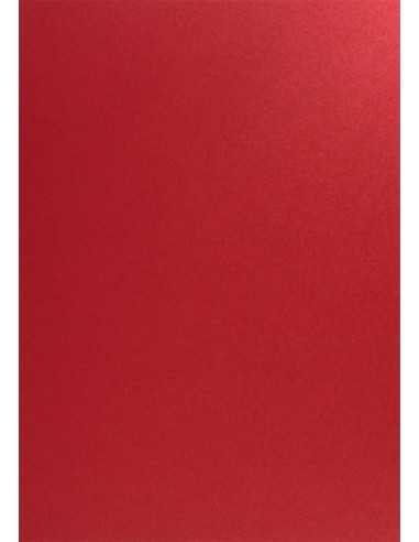 Bastelkarton Kirschrot DIN A4 (210 x 297 mm) 240 g/m² Pop'Set Virgin Pulp Ultra Red - 10 Stück