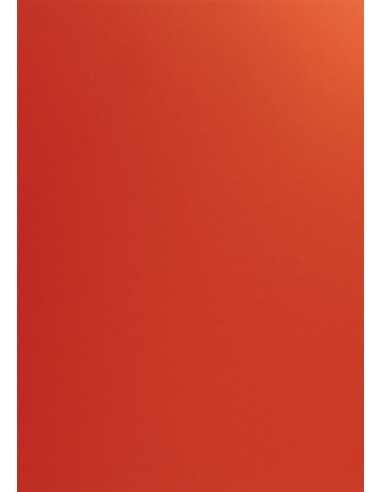 Strukturierter Bastelkarton Rot DIN A4 (210 x 297 mm) 270 g/m² Curious Matter Desiree Red - 10 Stück