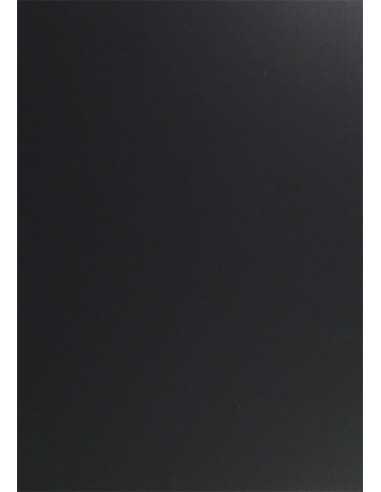 Strukturierter Bastelkarton Schwarz DIN A4 (210 x 297 mm) 270 g/m² Curious Matter Black Truffle - 10 Stück