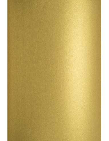 Bastelkarton Perlmutt-Sand Gold DIN A4 (210 x 297 mm) 300 g/m² Curious Metallics Gold - 10 Stück