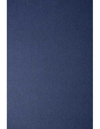Ökologischer Bastelkarton Blau (Rippen) DIN A4 (210 x 297 mm) 300 g/m² Keaykolour - 10 Stück