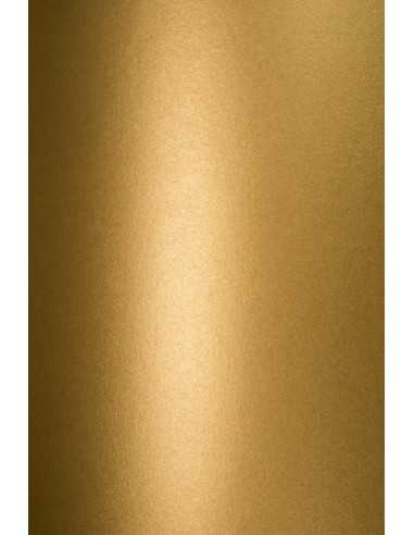 Bastelkarton Perlmutt-Dunkelgold DIN A4 (210 x 297 mm) 285 g/m² Stardream Antique Gold - 10 Stück