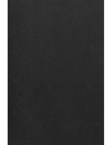 Bastelpapier Schwarz DIN A4 (210 x 297 mm) 120 g/m2 Burano Nero - 50 Stück
