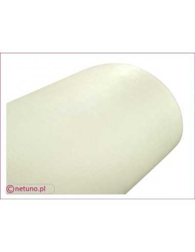 Strukturiertes Bastelpapier Ecru (Leinen) DIN A4 (210 x 297 mm) 120 g/m² Biancoflash Ivory - 20 Stück