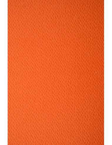 Strukturierter Bastelkarton Orange DIN A4 (210 x 297 mm) 220 g/m² Prisma Mandarino - 10 Stück