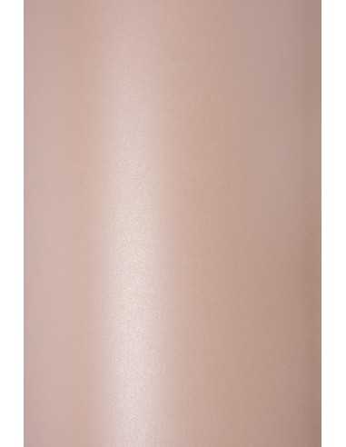 Bastelpapier Perlmutt-Rosa DIN A4 (210 x 297 mm) 125 g/m² Sirio Pearl Misty Rose - 10 Stück