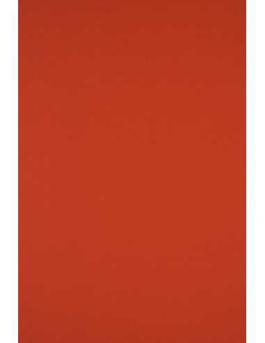 Bastelpapier Rot DIN A4 (210 x 297 mm) 170 g/m² Sirio Color Vermiglione - 20 Stück