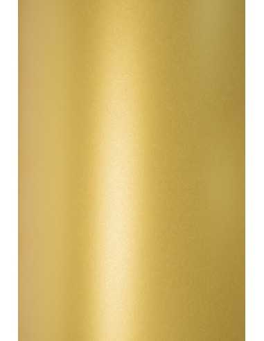 Bastelkarton Perlmutt-Gold DIN A4 (210 x 297 mm) 300 g/m² Sirio Pearl Aurum - 10 Stück