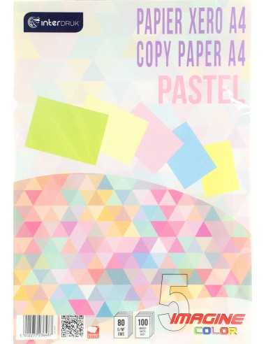 Bastelpapier-Set Pastell DIN A4 (210 x 297 mm) 80 g/m² - 100 Stück