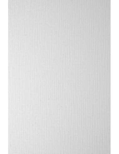 Strukturierter Elfenbeinkarton Weiß (Karo) DIN A4 (210 x 297 mm) 185 g/m² Elfenbens Linen White - 100 Stück