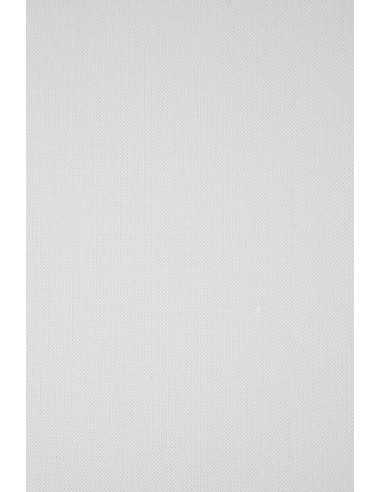 Strukturierter Elfenbeinkarton Weiß (Raster) DIN A4 (210 x 297 mm) 246 g/m² Elfenbens Linen White - 100 Stück