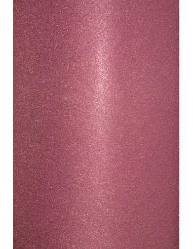 Selbstklebendes Glitterpapier Rosa DIN A4 (210 x 297 mm) 150 g/m² - 10 Stück